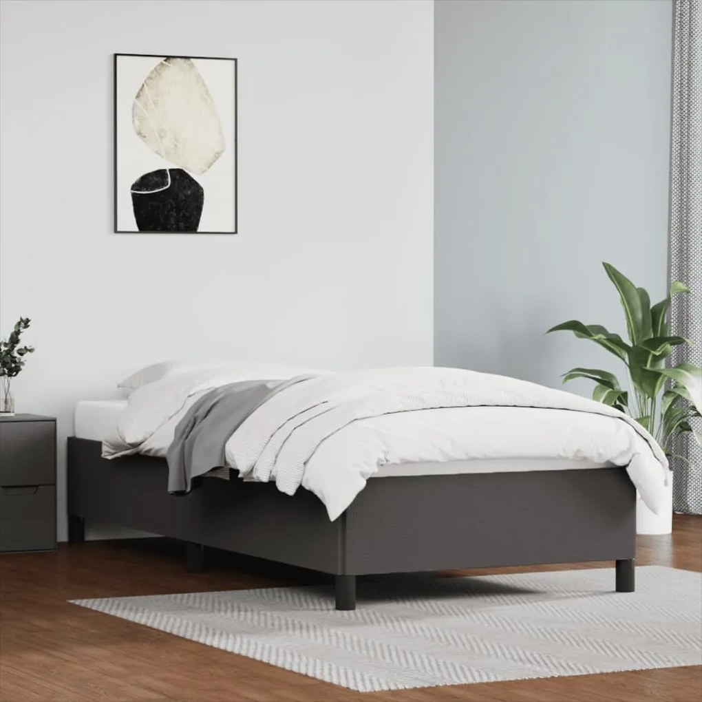 Giroletto Grigio 90x190 Cm İn Similpelle /