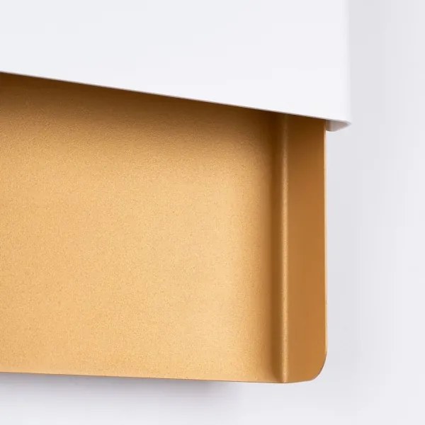 Sollux SL.1353 - Applique DURLIN 2xG9/8W/230V oro/bianco