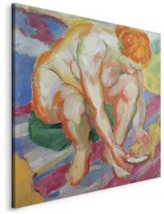 Quadro - Nude with cat (Franz Marc) Standard 40x40