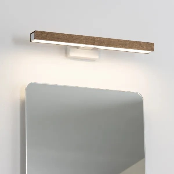 Brilagi- Illuminazione a LED per specchi da bagno WOODY MIRROR LED/8W/230V IP44 quercia/bianco