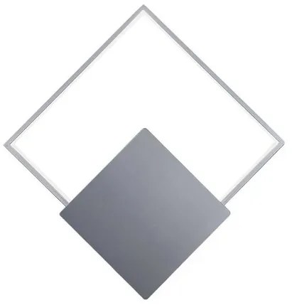 Anays Square LED Applique da Parete White - Lindby