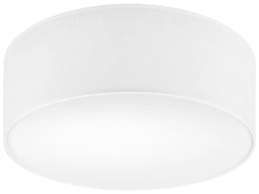 Plafoniera SIRJA 1xE27/60W/230V diametro 35 cm bianco