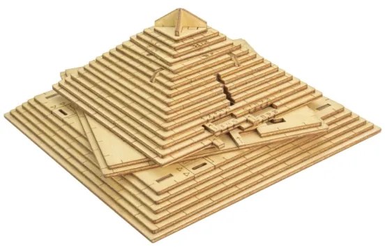 EscapeWelt - 3D puzzle meccanico in legno Piramide