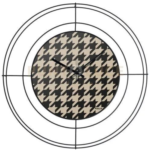 Orologio nudo piccolo pied de poule nero nero ,pied de poule nero i...