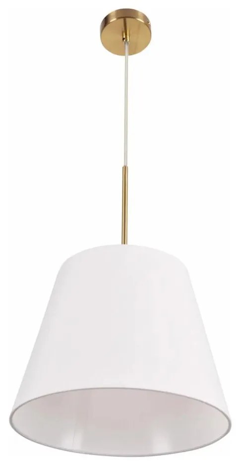 Lampadario a sospensione con filo ELENA 1xE27/20W/230V bianco