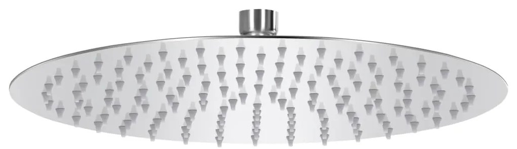 Testa Doccia A Pioggia İn Acciaio Inox 304 30 Cm Rotonda /