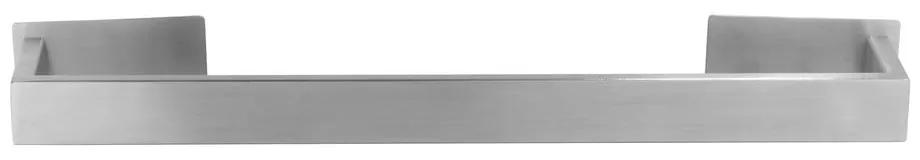 Porta asciugamani in acciaio inox autoportante in argento opaco Genova Matt - Wenko