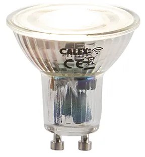 Lampada da terra per esterni intelligente 65 cm marrone ruggine IP44 con Wi-Fi GU10 - Baleno