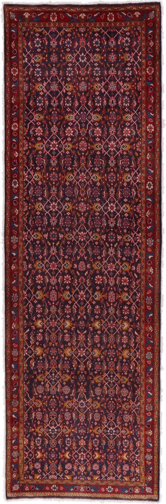 Hamedan Tappeto persiano 330x100 (Iran) Annodato A Mano