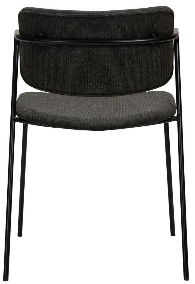 Sedia da pranzo nera Zed - DAN-FORM Denmark