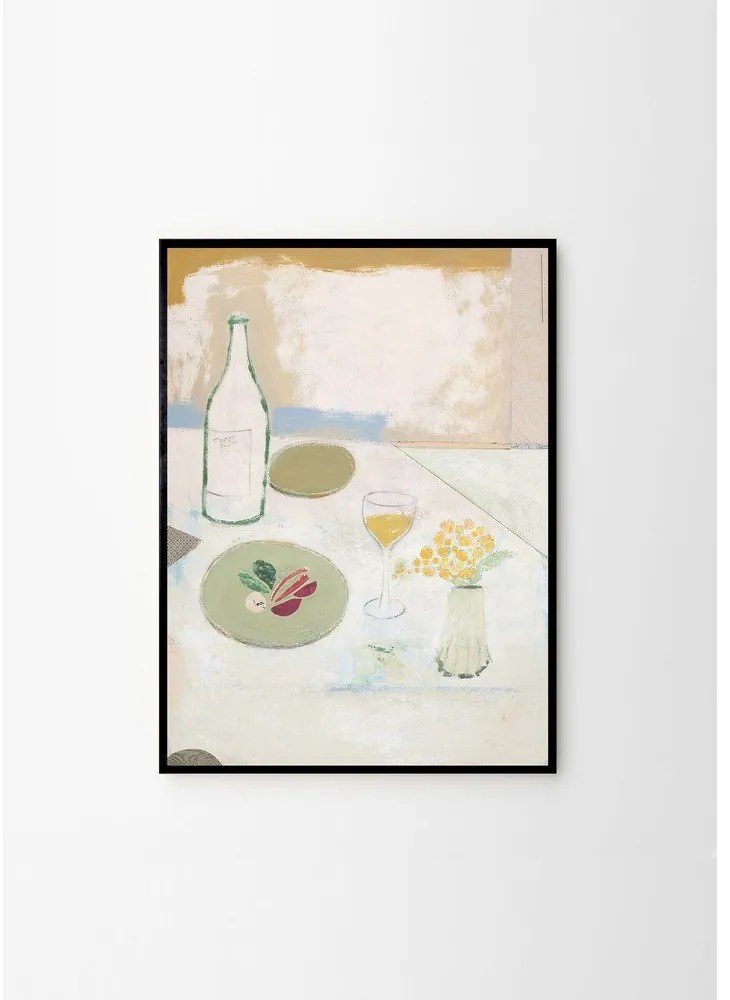 Poster 30x40 cm Fleurs Jaunes – Max Ososki – The Poster Club