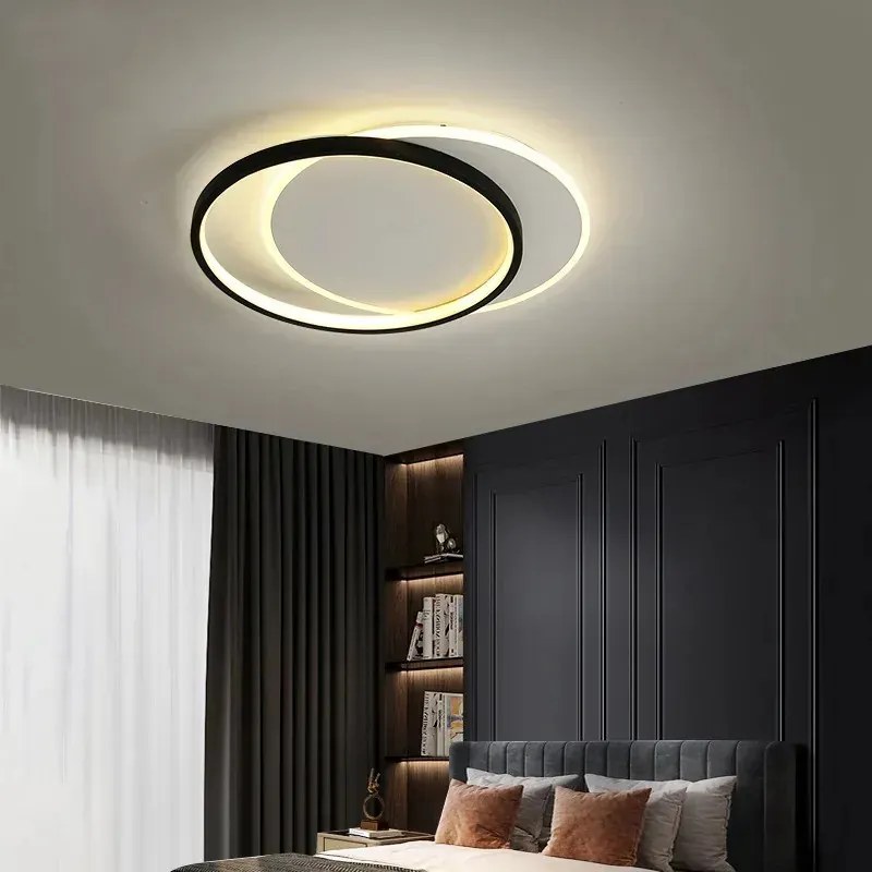 LHJ076-C Lampada da soffitto a LED NERA 40 CM