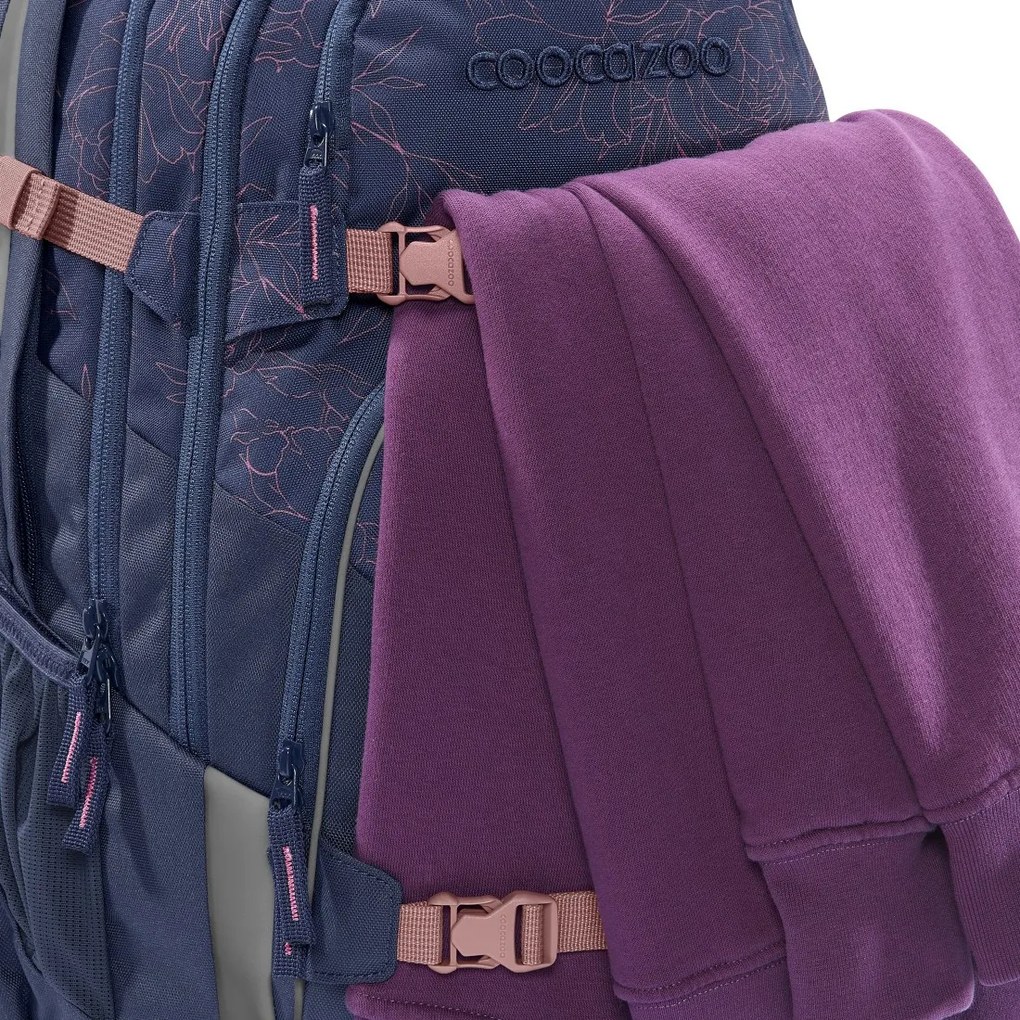 Zaino scuola coocazoo PORTER, Sweet Rose, certificato AGR