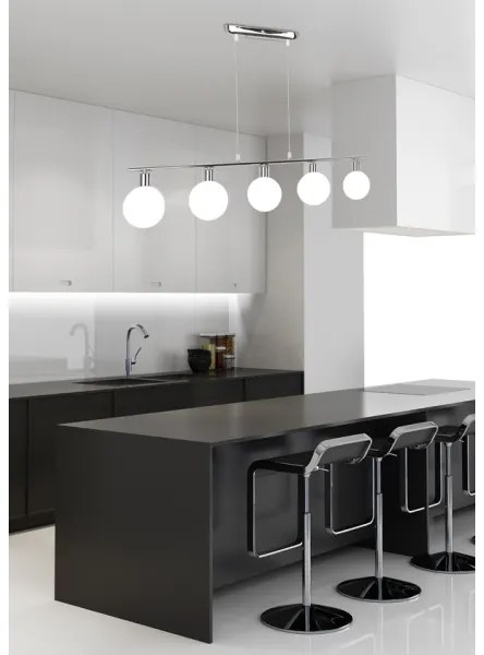 Lampadario su filo ODEN 5xG9/40W/230V