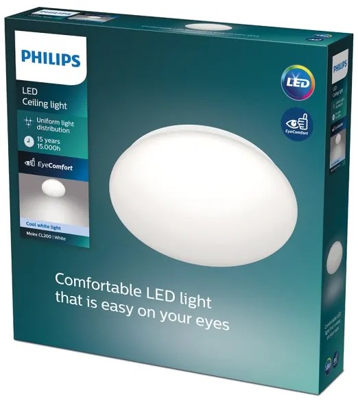 Philips - Plafoniera LED MOIRE 1xLED/17W/230V 4000K