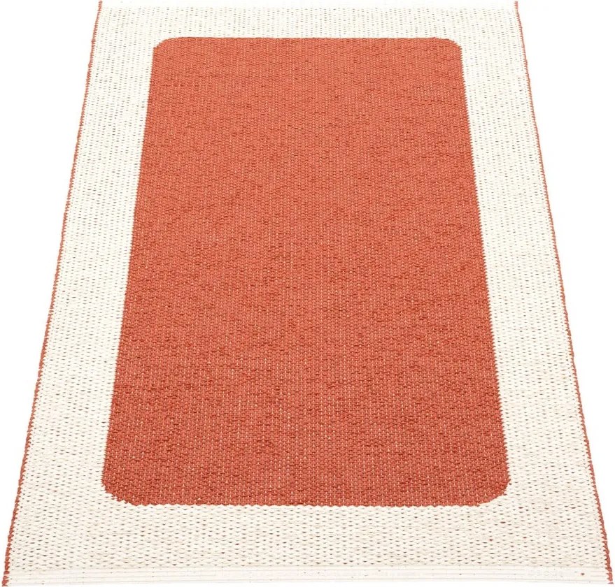 Tappeto da interno/esterno color mattone/color crema 70x120 cm Ilda Brick – Pappelina