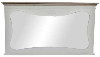 Specchio da parete DKD Home Decor Bianco Legno Naturale 105 x 64 x 4,5 cm