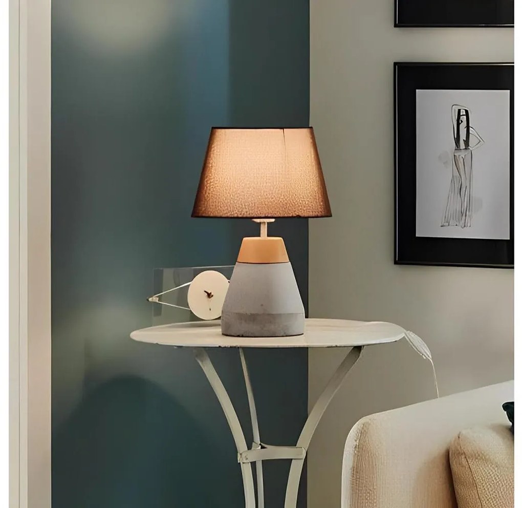 Eglo 95527 - Lampada da tavolo TAREGA 1xE27/60W/230V