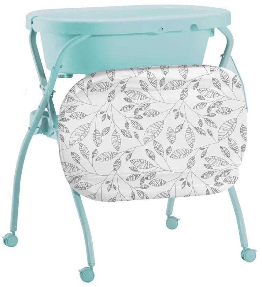 PETITE&MARS - Fasciatoio con vasca da bagno SPA 3in1 menta