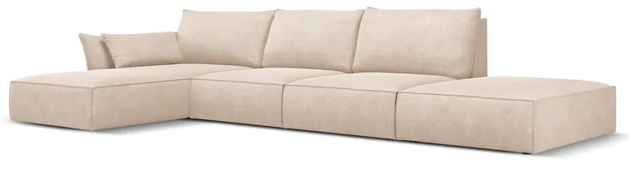 Divano angolare beige (angolo sinistro) Vanda - Mazzini Sofas