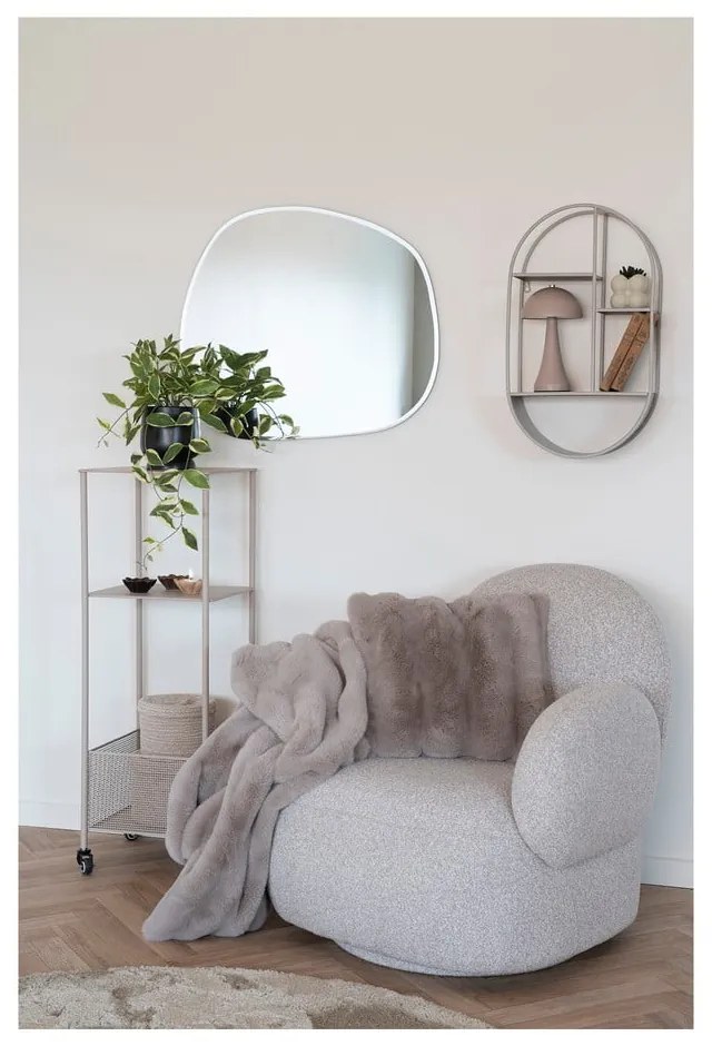 Cuscino decorativo in pelliccia finta 45x45 cm Galena – House Nordic