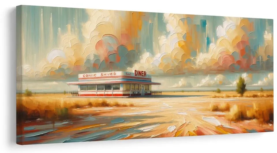 Quadro su tela – Storie dalla strada americana