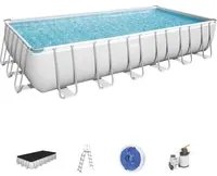 Piscina rettangolare con filtro a sabbia Bestway 732x366x132 cm