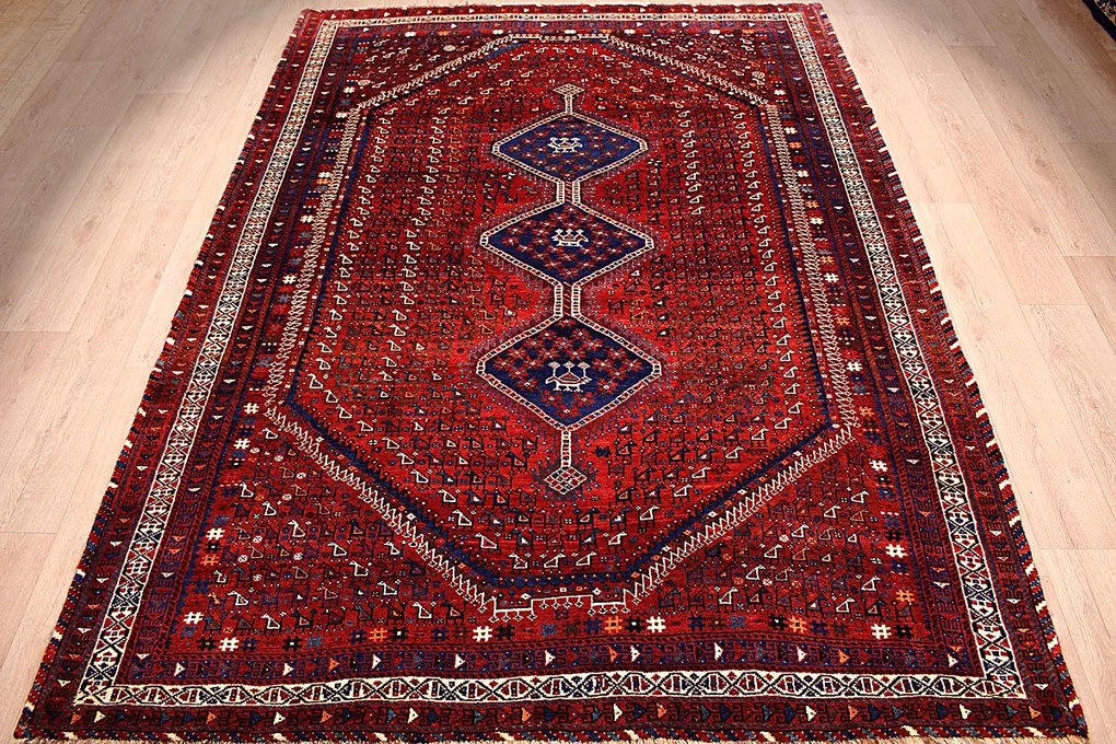 Gashghai Tappeto 210 x 290 (Iran) Annodato A Mano