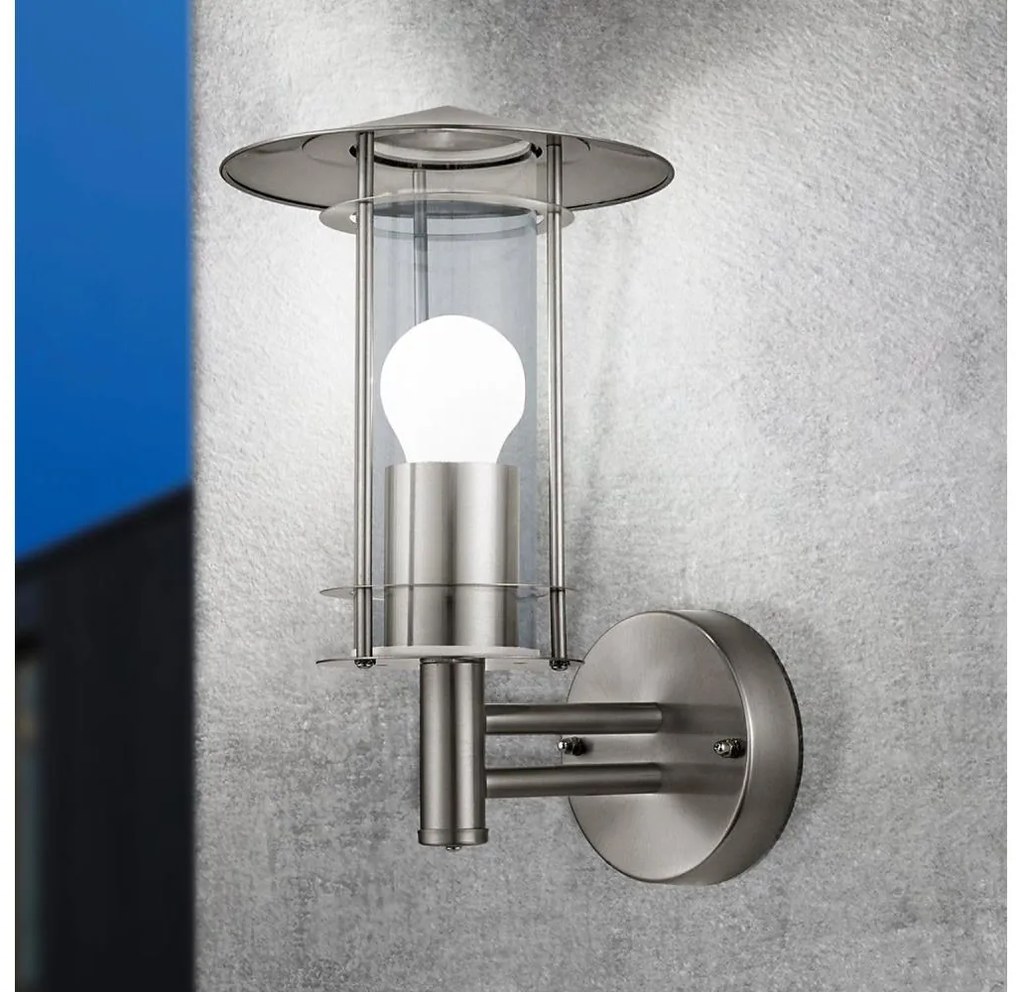 Eglo 30184 - Lampada da esterno LISIO 1xE27/60W/230V