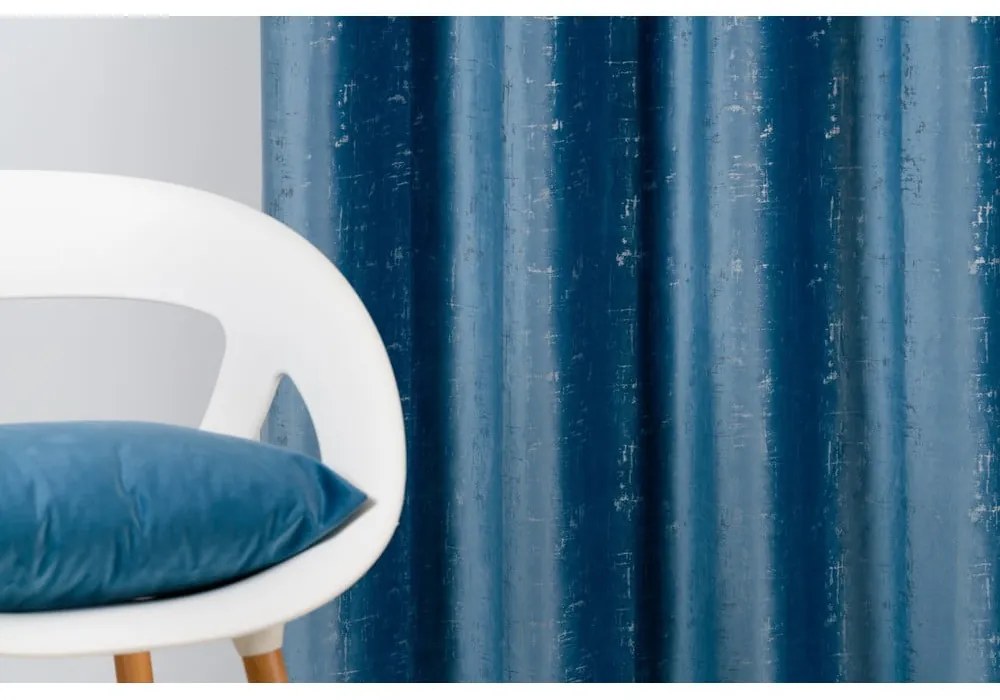 Tenda blu 140x260 cm Scento - Mendola Fabrics