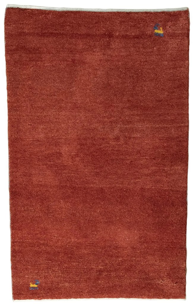Gabbeh Tappeto persiano 80x130 Rosso (Iran) Annodato A Mano