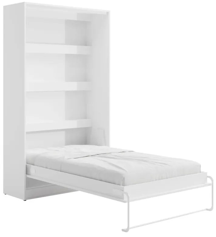 Letto estraibile 120 x 200 cm Apertura verticale manuale Con LED Bianco - RAPILI