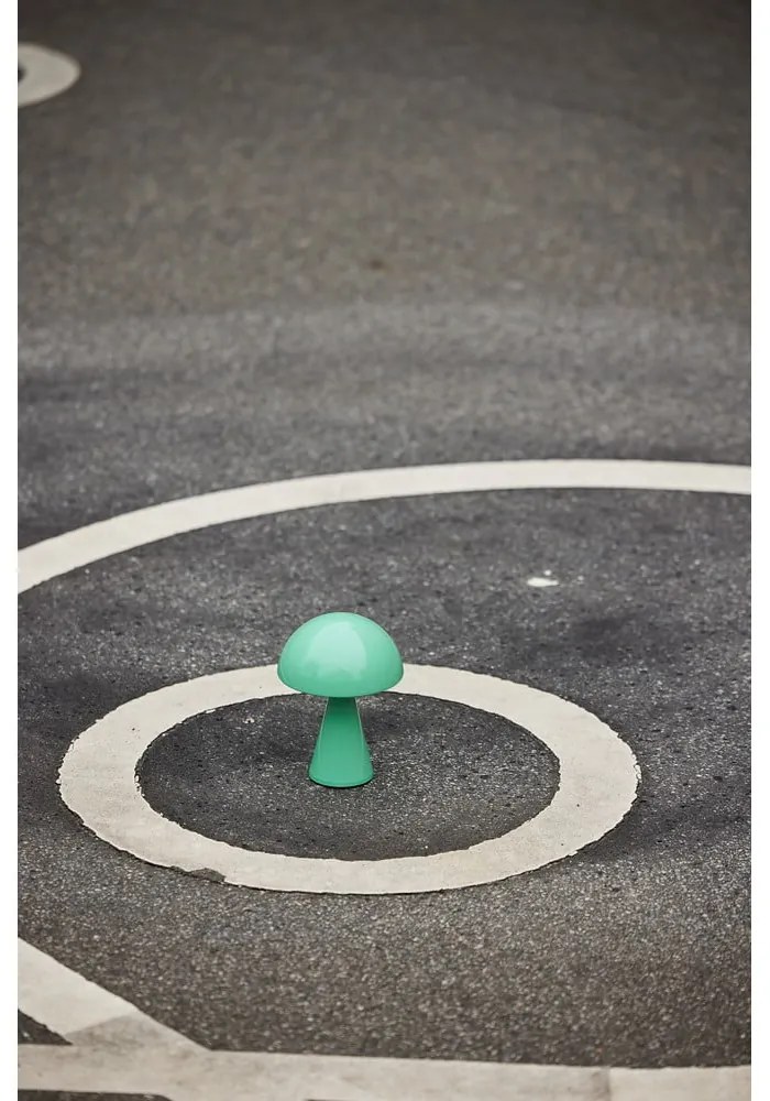 Lampada da tavolo LED dimmerabile color menta (altezza 20 cm) Mush - Hübsch