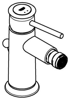 GROHE 23785000 - START CLASSIC Miscelatore per bidet, cromato lucido