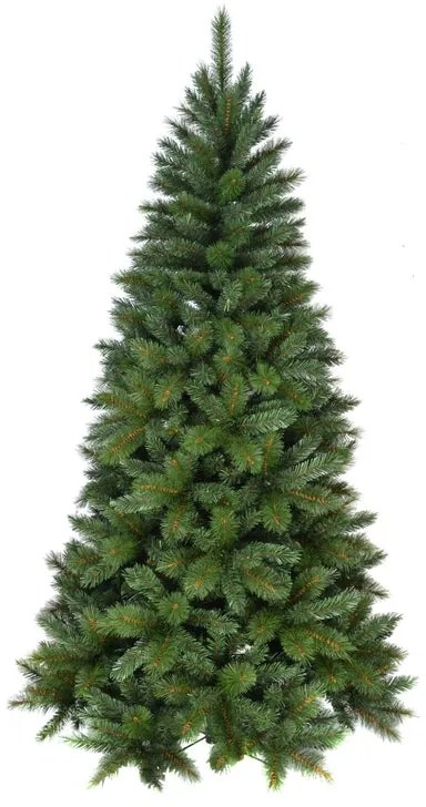 Albero di Natale artificiale Sherwood verde H 150 cm x Ø 80 cm