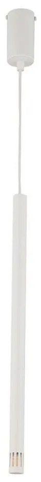 Lampadario a sospensione con filo STALACTITE LASER 1xG9/2,5W/230V bianco