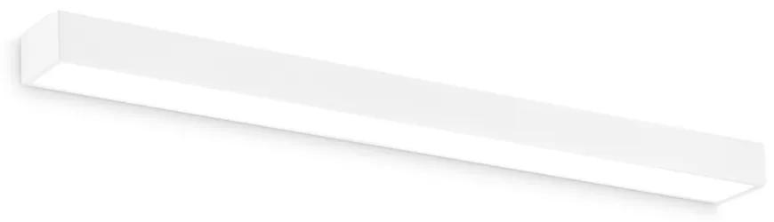 Applique Moderna Reflex Alluminio Bianco Led 19W 3000K Luce Calda