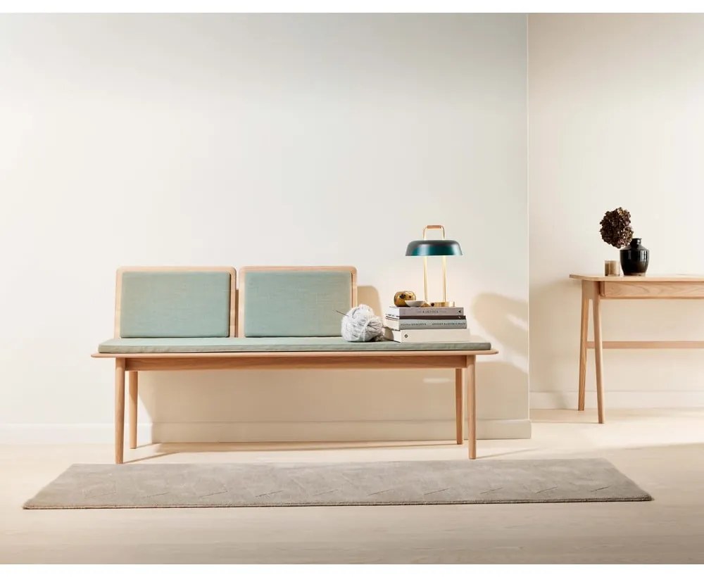 Panchina in lana verde chiaro Elba - Hammel Furniture