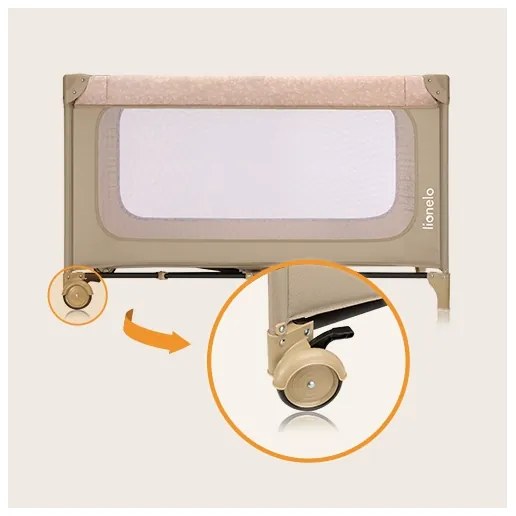 Lionelo - Lettino da viaggio JASMIN EASY FOLD Sabbia beige