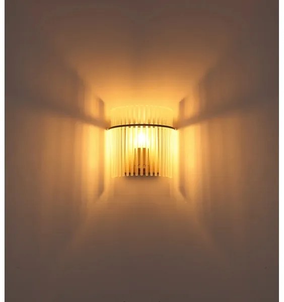 Globo 15698WB - Lampada da parete GORLEY 1xE27/60W/230V