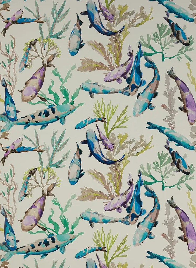 Manuel Canovas Carta da parati Salina - Turquoise