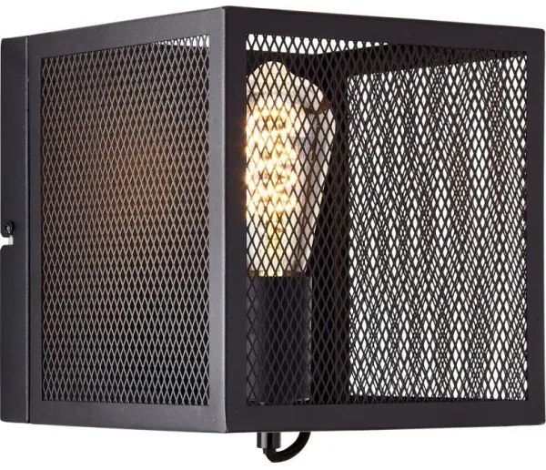 Brilliant - Applique MAZE 1xE27/40W/230V nero