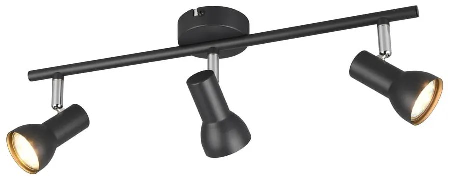 Faretto nero ø 8 cm Cantar – Reality