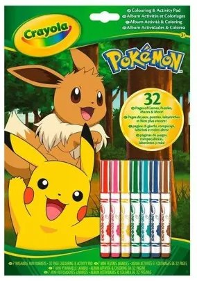 Libro di attività per bambini Pokémon