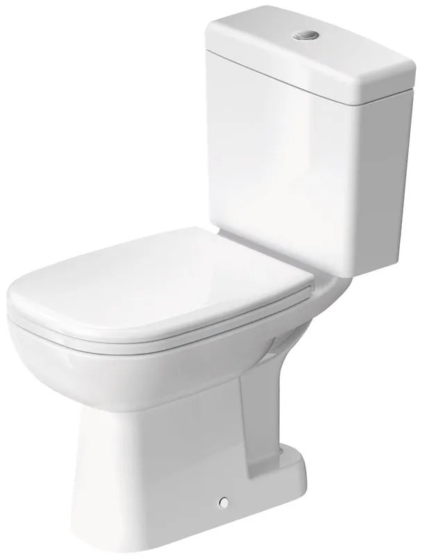WC monoblocco dcode, sedile incluso P 65 x L 35.5 x H 38.5 cm bianco