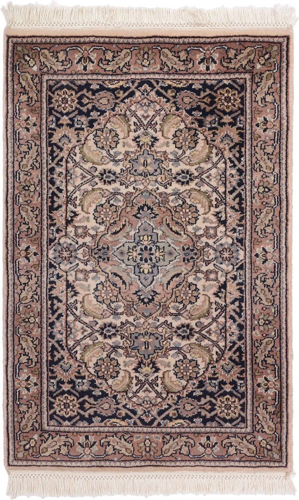 Persian Tappeto 90x60 (Indian) Annodato A Mano