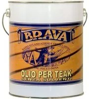 Olio per teak senza solventi litri 4 brava