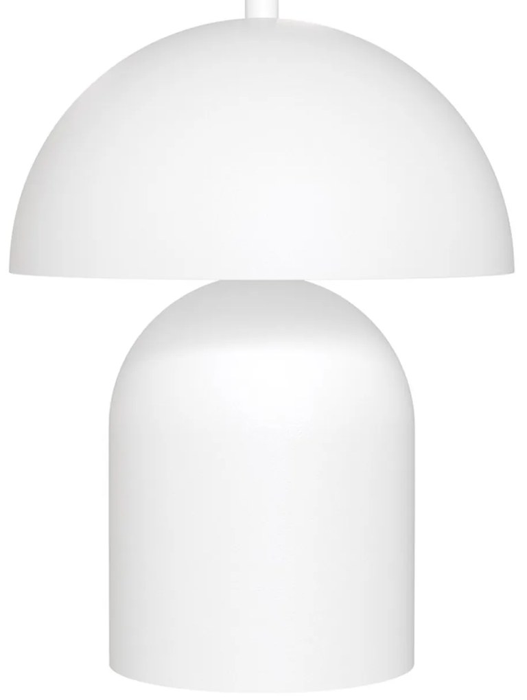 Lampada Da Tavolo Moderna Hera Acciaio Bianco 2 Luci G9 Ip20