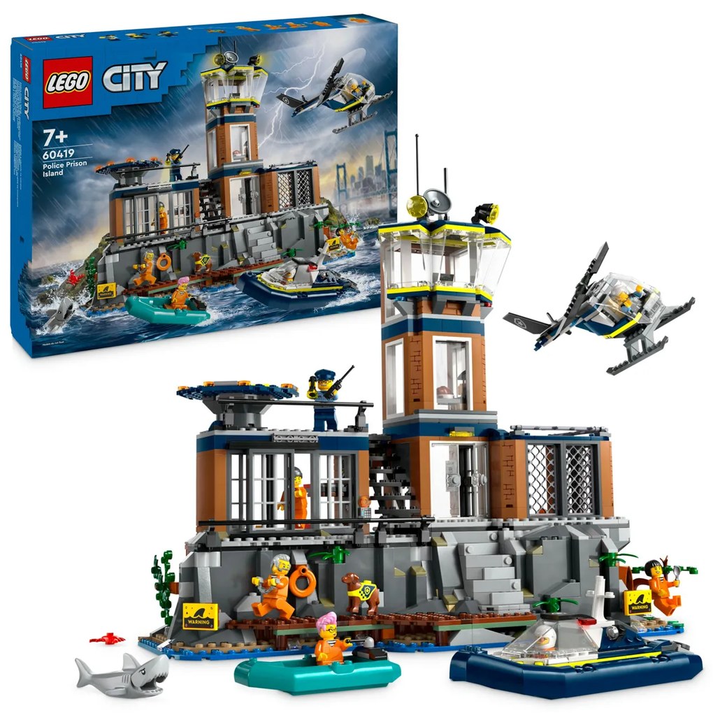 Prigione sull'isola della polizia Lego City