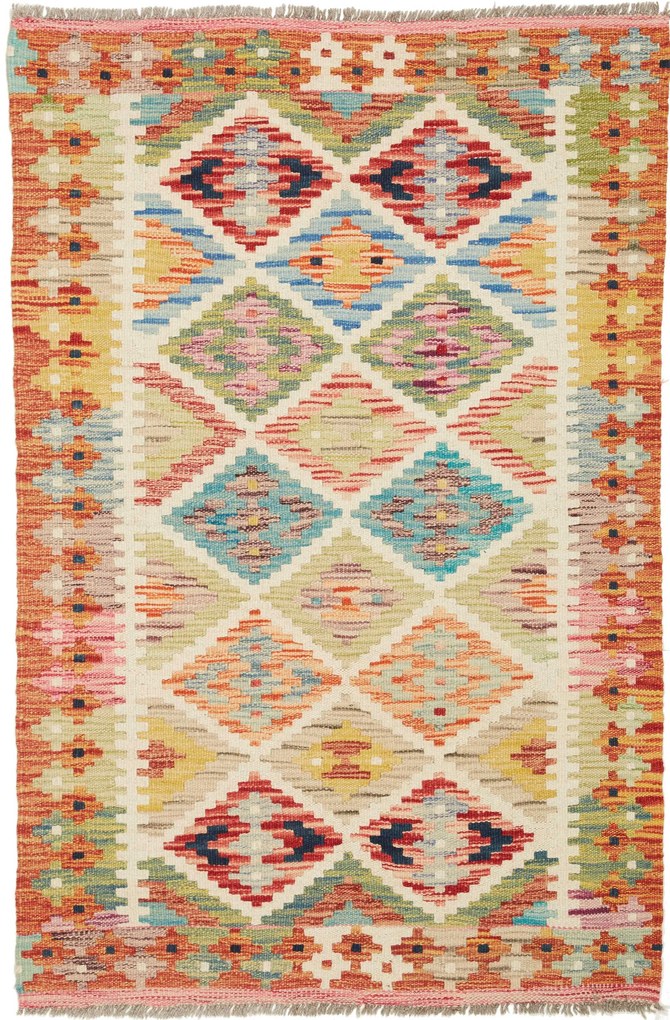 Kilim Tappeto 80 x 130 (Pakistan) Tessuto A Mano